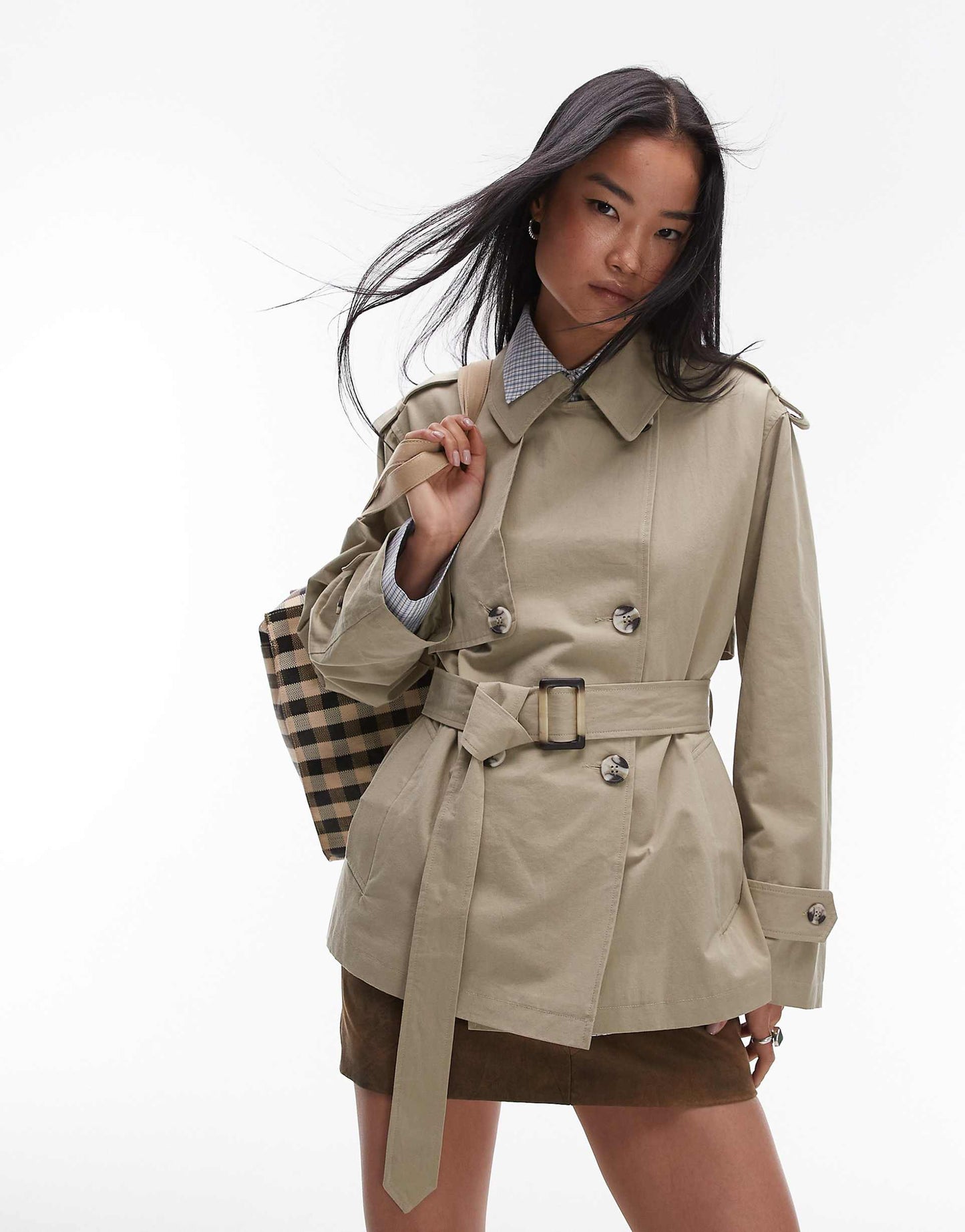 Short Trench Coat