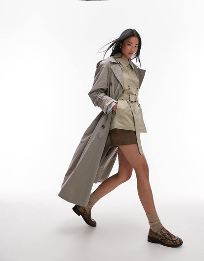 Short Trench Coat