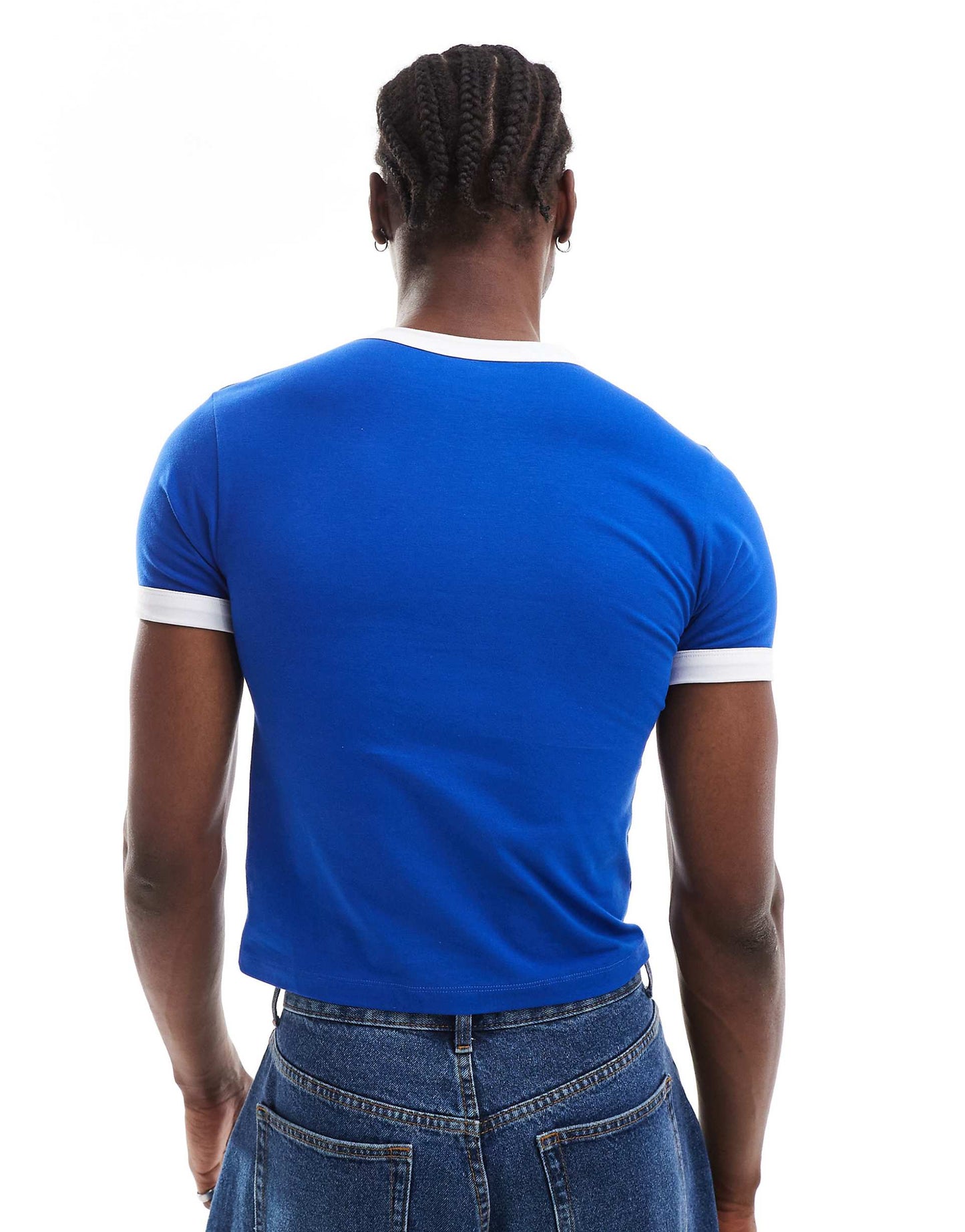 Shrunken Fit Ringer T-Shirt With Margate Graphic