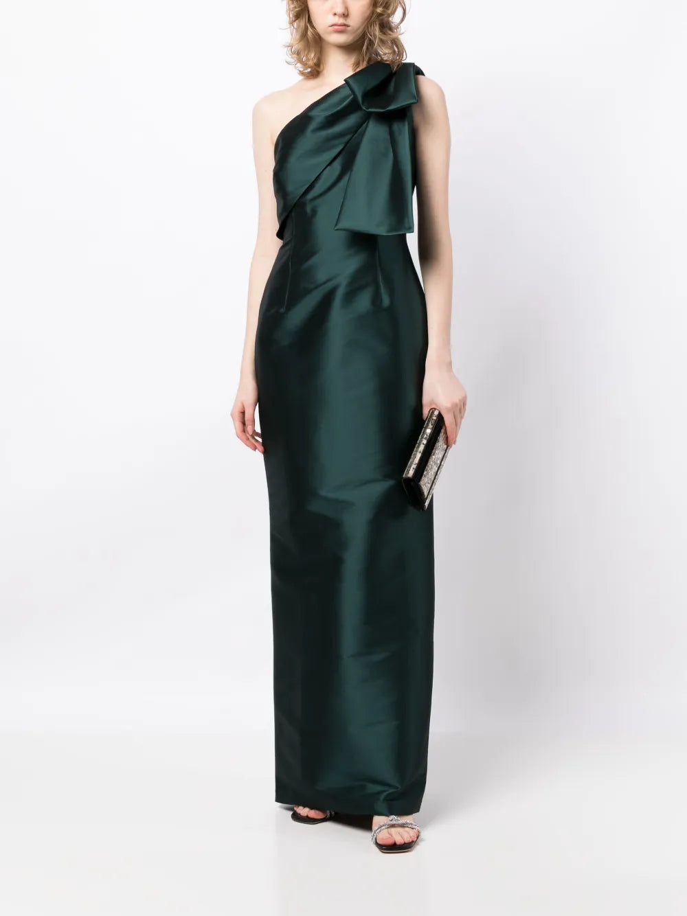 Bonnie Satin-Finish Gown