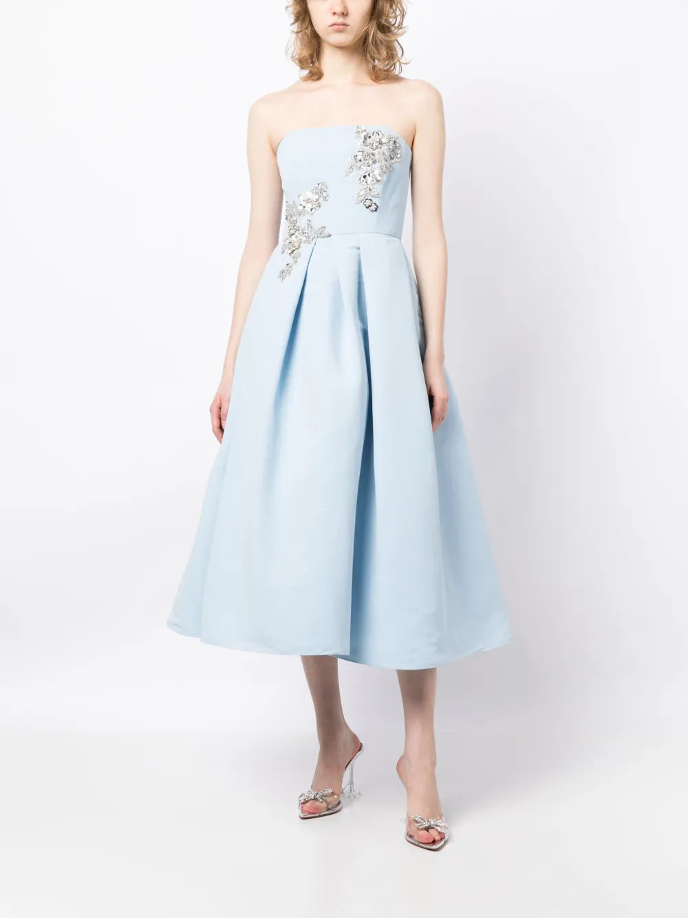 Sydney Floral-Appliqué Dress