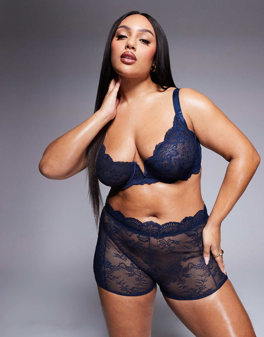 Curve Ashley Lace Underwired Bra