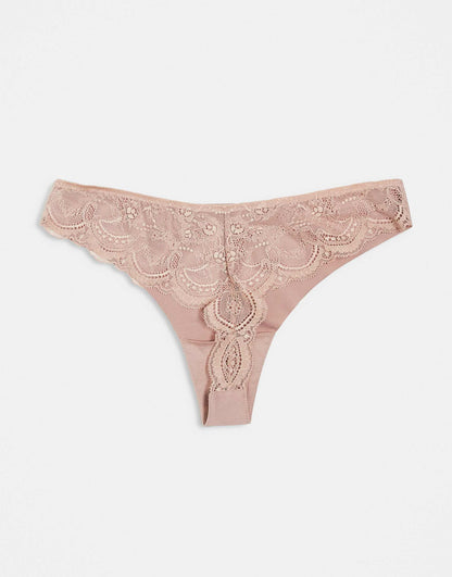 3 Pack No Vpl & Lace Thong