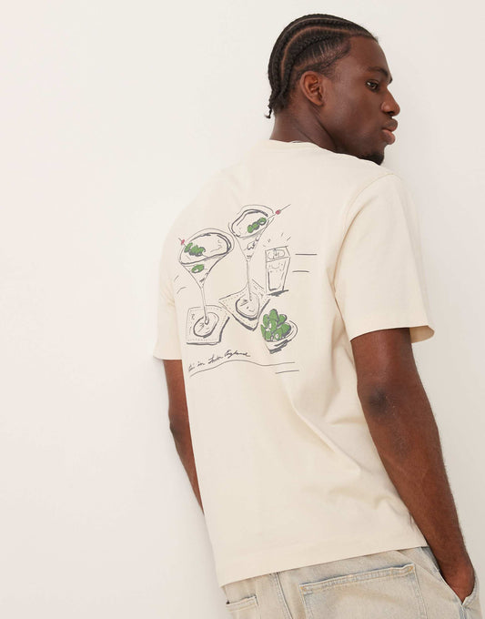 Luxe Holiday Back Print T-Shirt