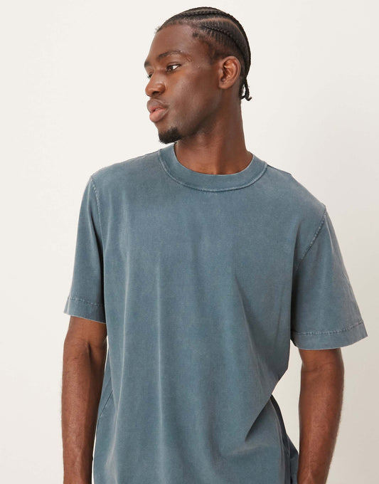 Short Sleeve Vintage Acid Wash T-Shirt