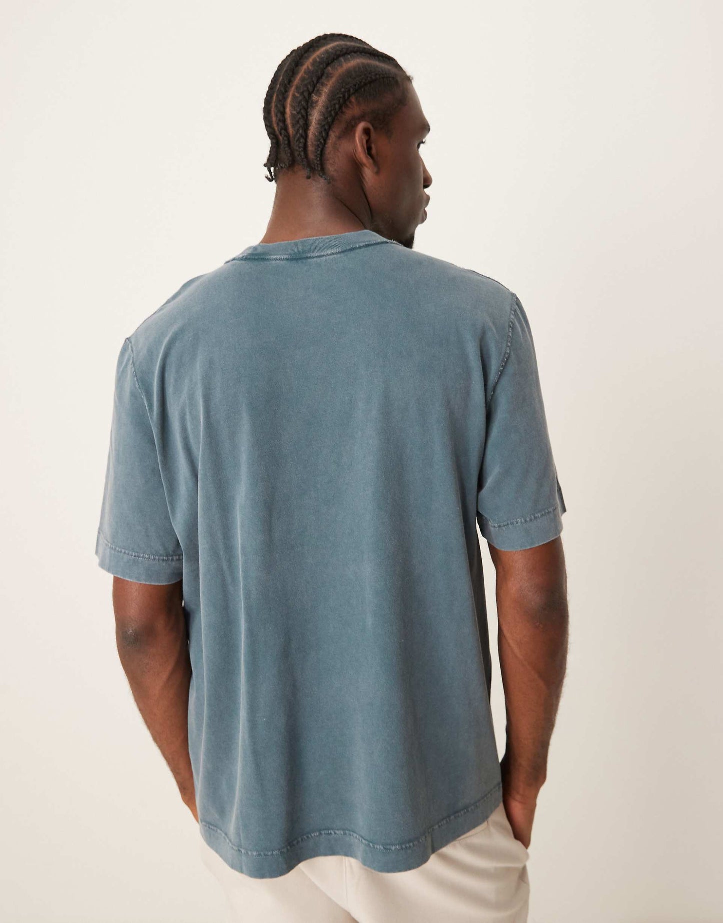 Short Sleeve Vintage Acid Wash T-Shirt