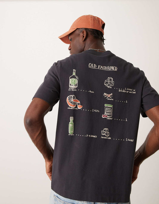 Luxe Holiday Back Print T-Shirt