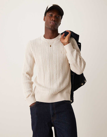 Cable Knit Merino Jumper