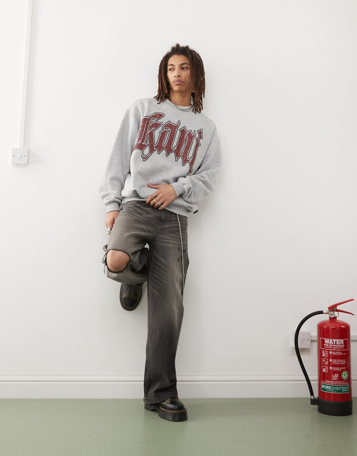 Crew Neck Logo Sweatshirt