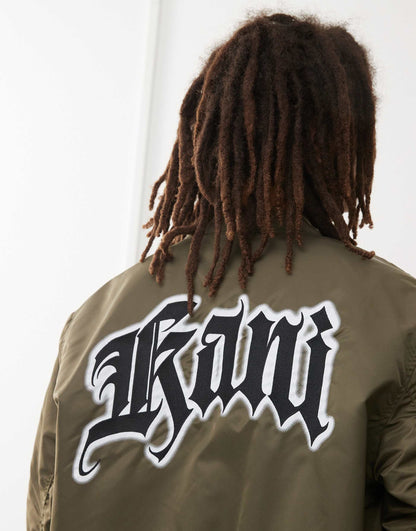 Back Embroidery Bomber Jacket