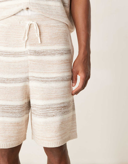 Co-Ord Oversized Knitted Shorts