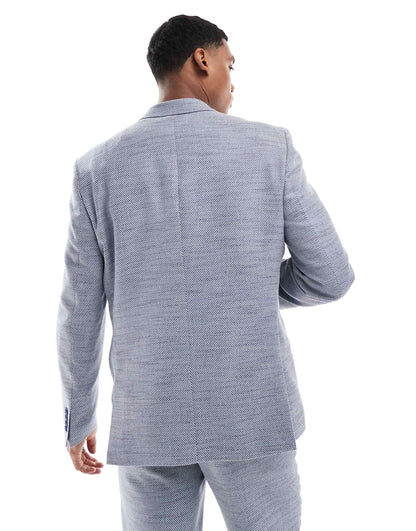 Double Breasted Regular Suit Jacket