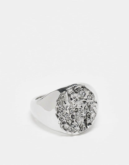 Textured Signet Ring