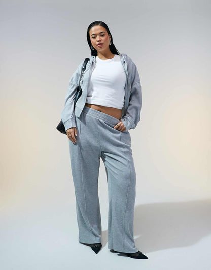 Curve Co-Ord Waffle Hoodie