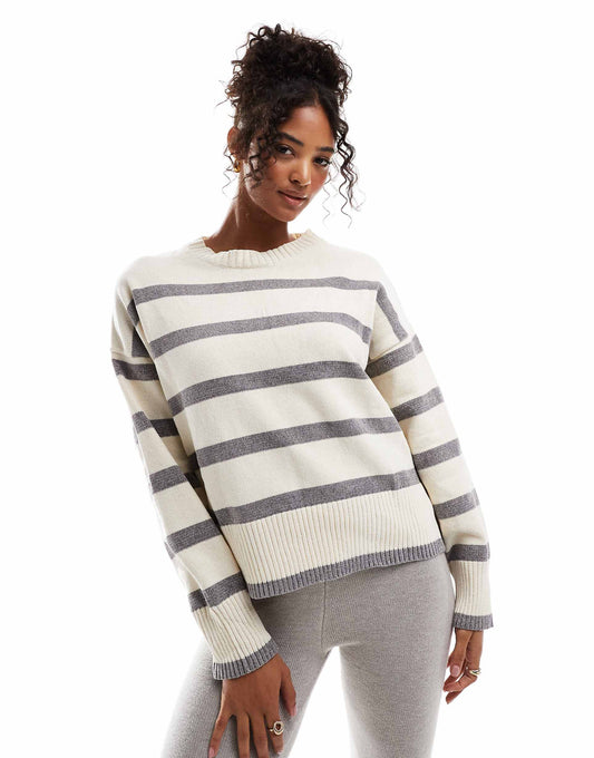 Chenille Knitted Jumper