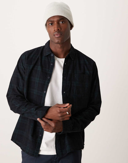 Cord Check Shirt