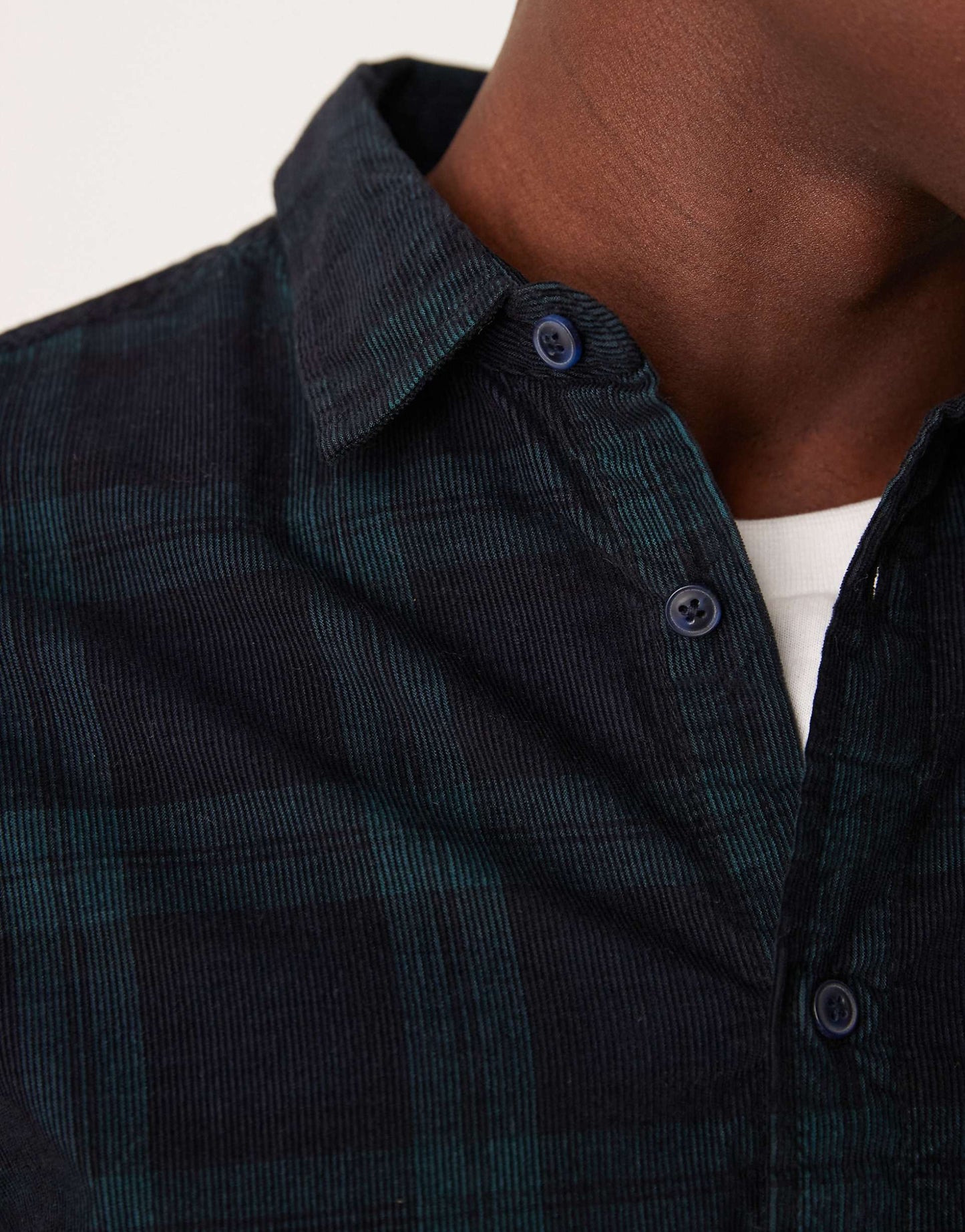 Cord Check Shirt