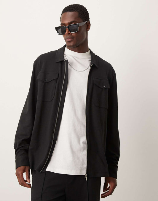Jersey Overshirt Co-Ord