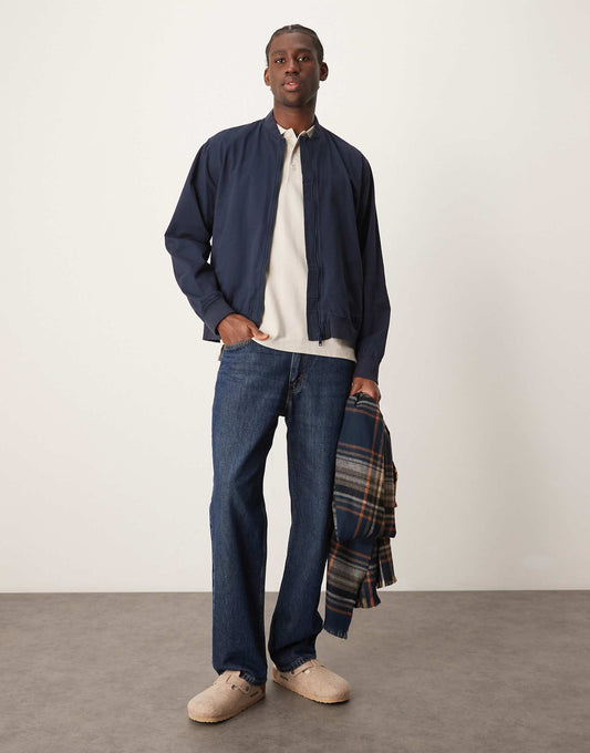 Twill Bomber Jacket