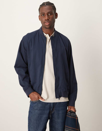 Twill Bomber Jacket