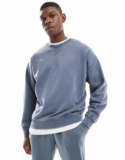 Washed Sweatshirt Co-Ord
