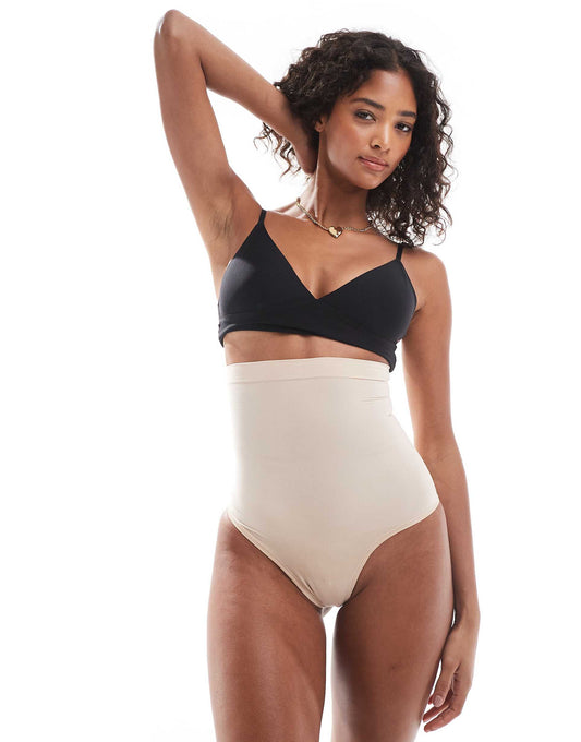 Everyday Seamless Shaping High-Waisted Thong