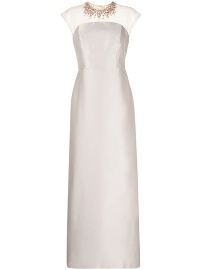 Irina Crystal-Embellished Gown