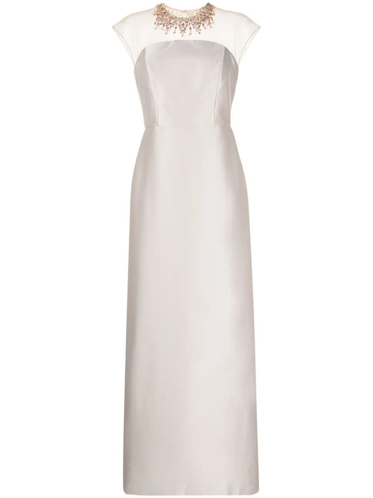 Irina Crystal-Embellished Gown