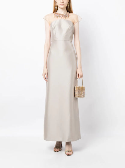 Irina Crystal-Embellished Gown