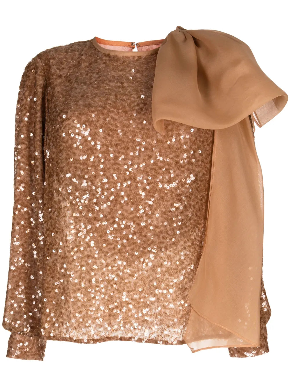 Marlena Sequin-Embellished Blouse