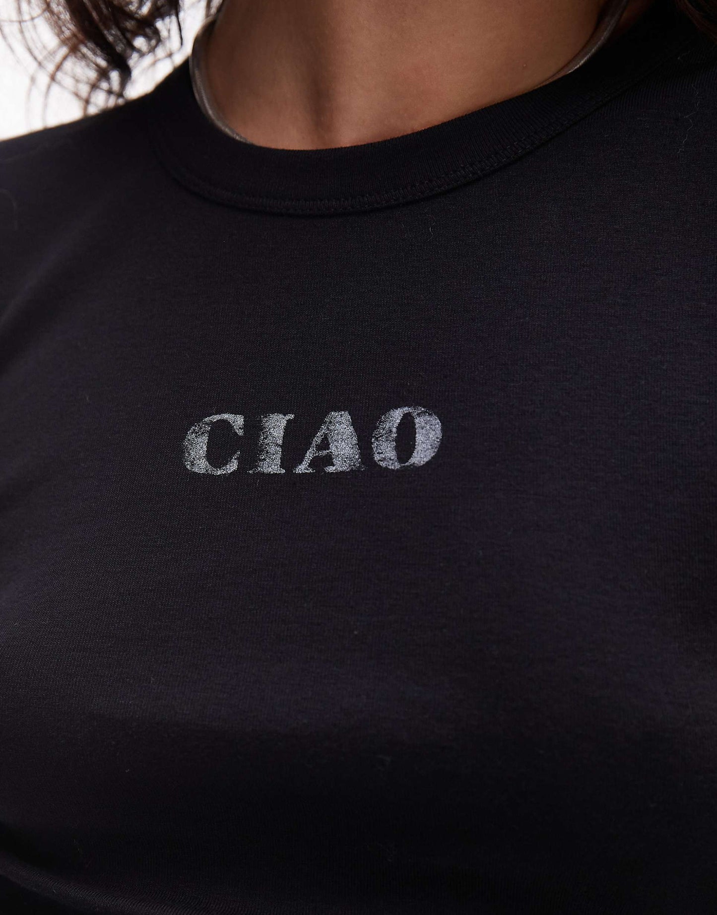 Graphic Ciao Longline Tee