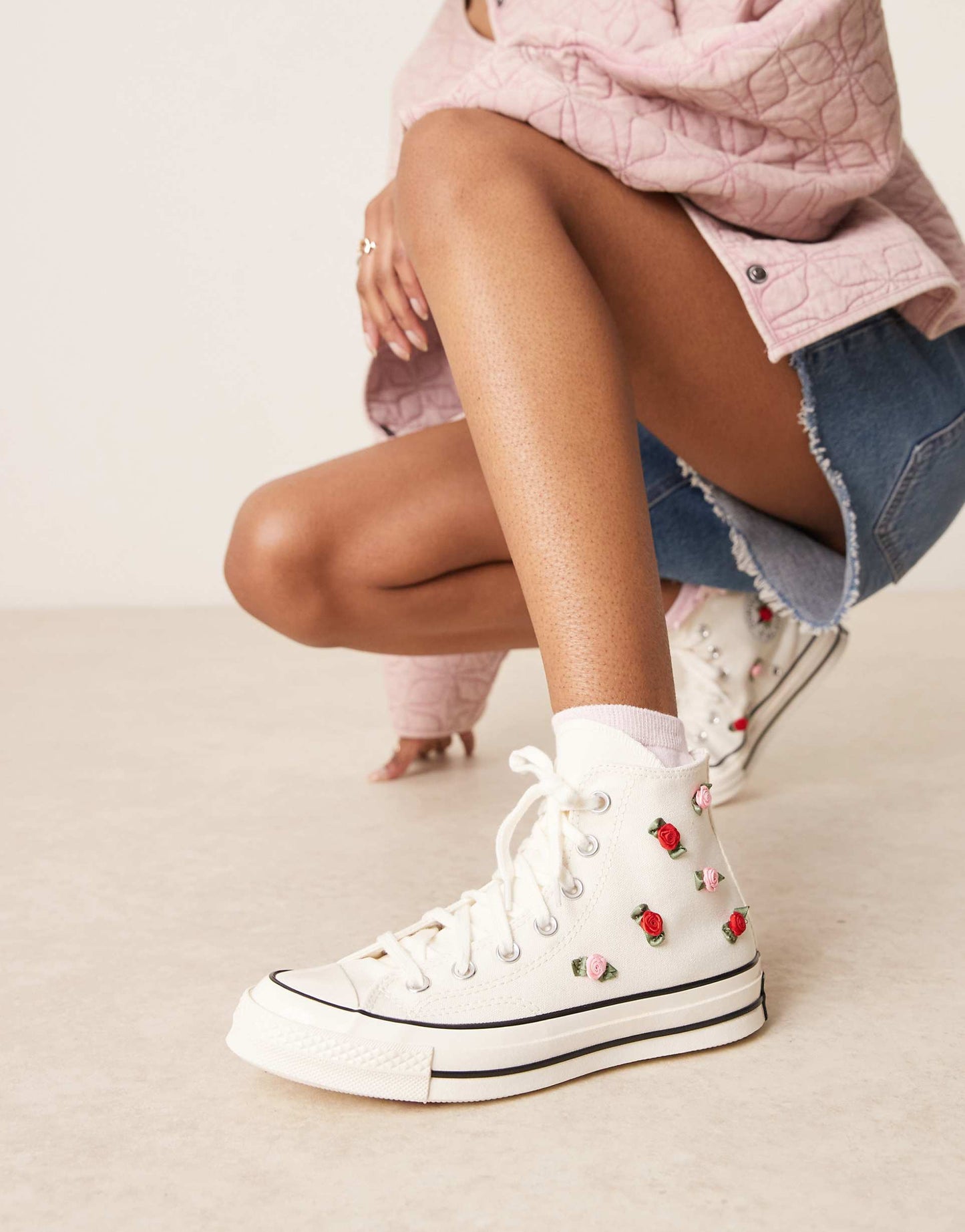 Hearts Chuck 70 Hi Trainers
