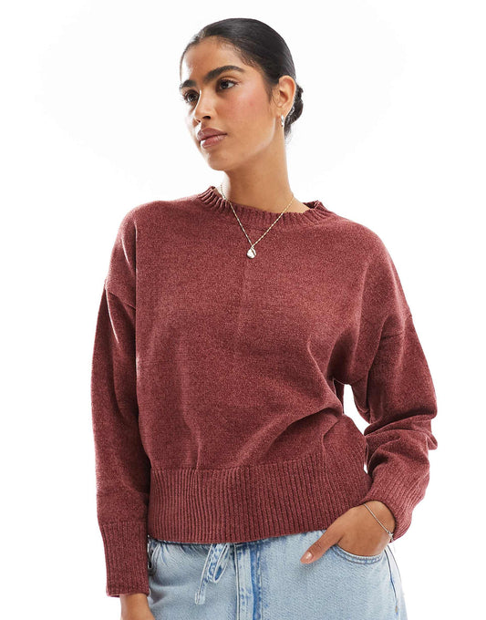 Chenille Knitted Jumper
