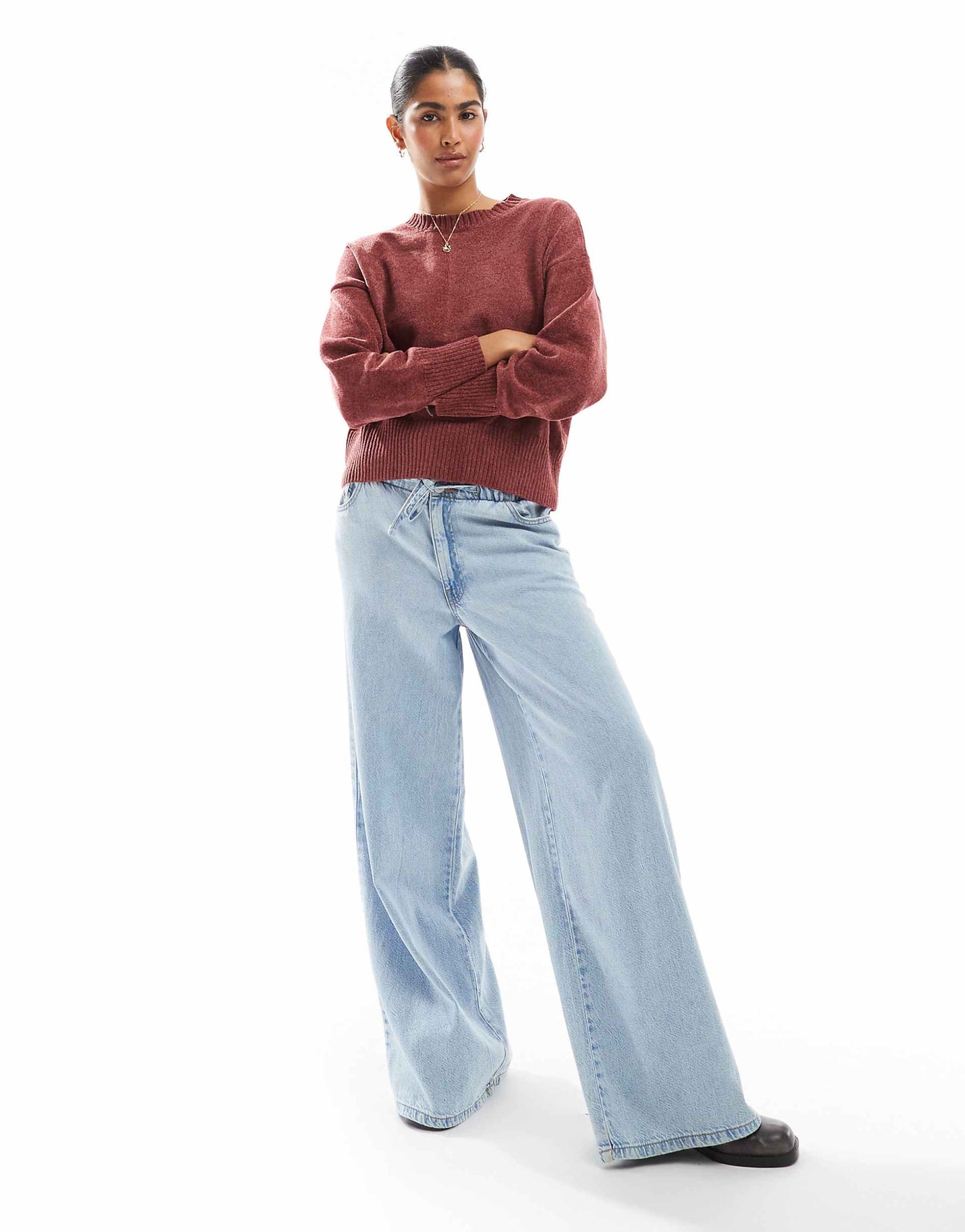 Chenille Knitted Jumper