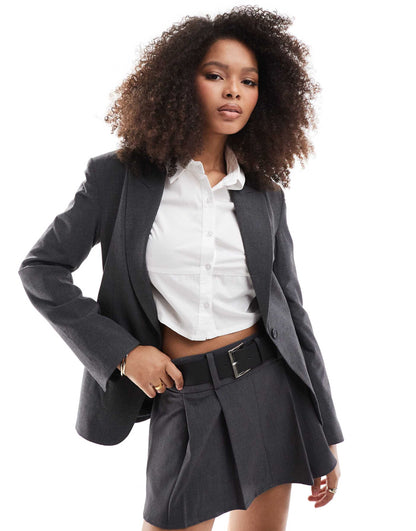 Cinched Waist Blazer