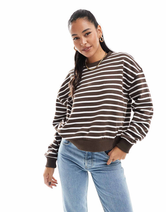 Oversized Stripe Sweater