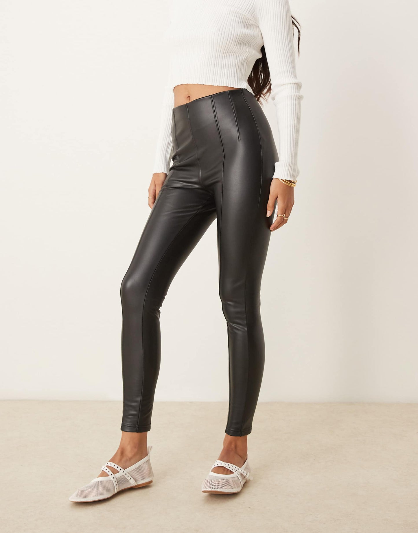 Pu Leggings