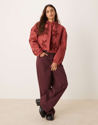 Quinn Quilted Patchwork Jacket