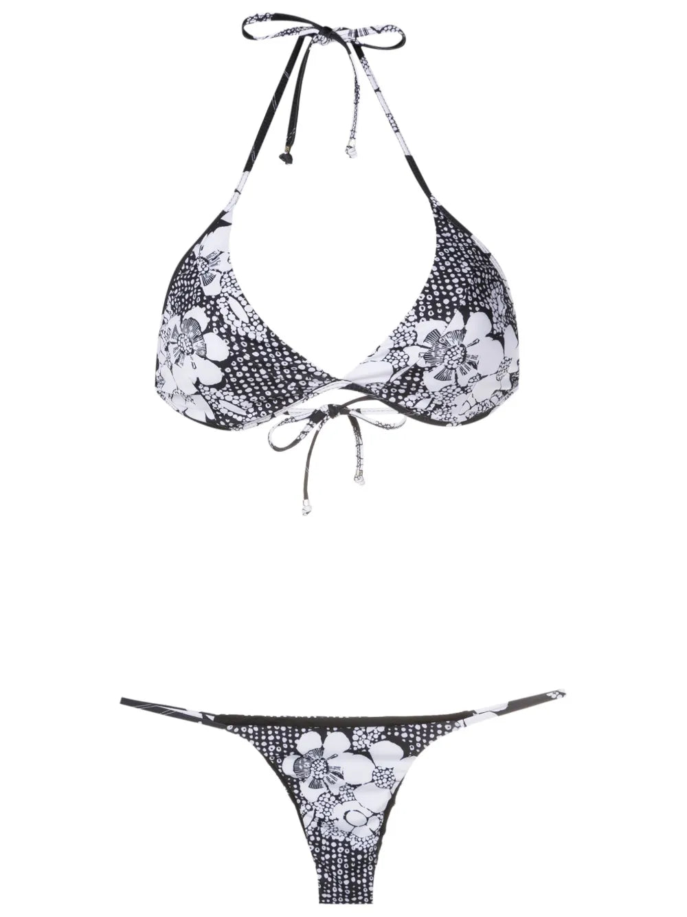 Floral-Print Bikini Set