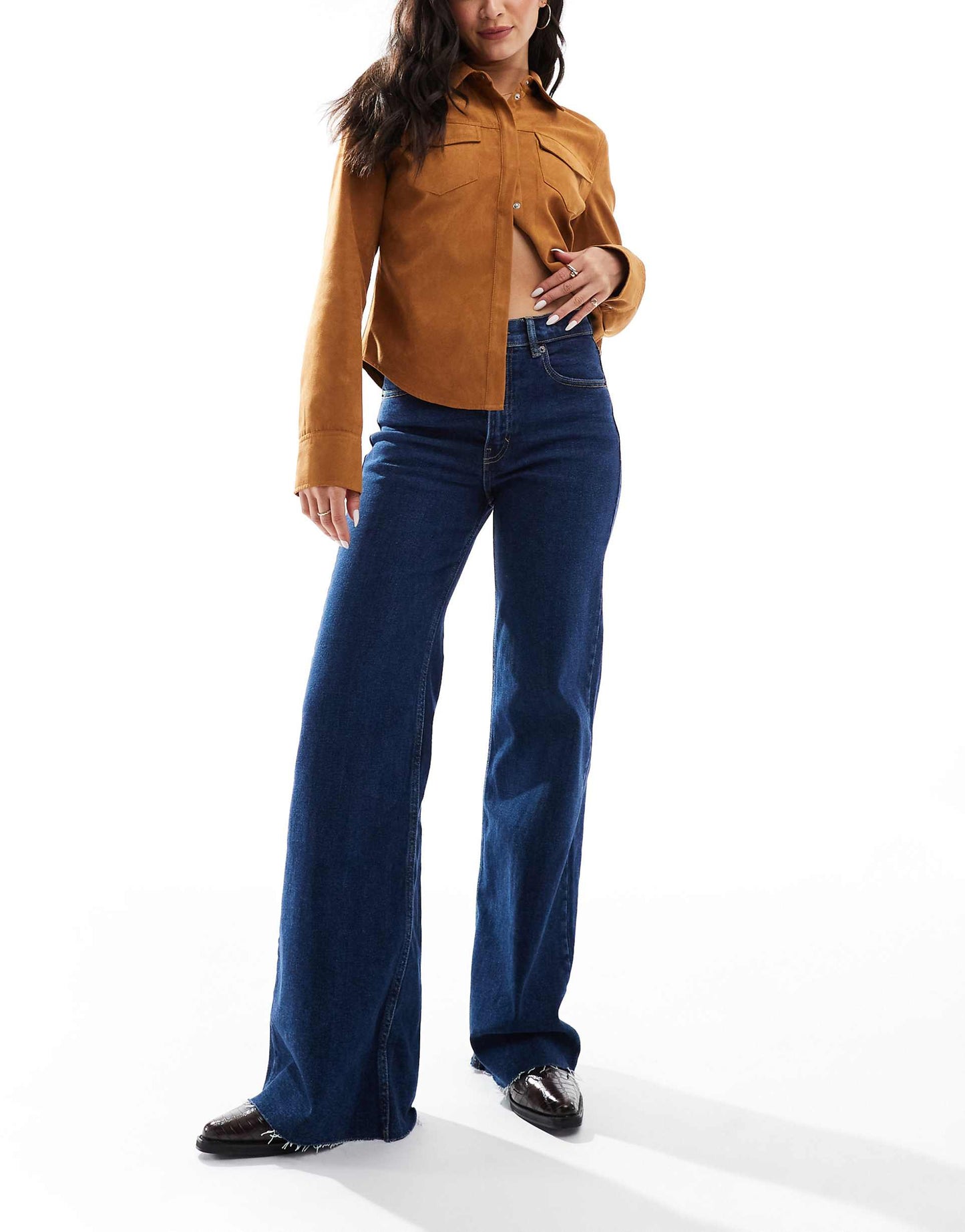 Wide Leg Comfort Jean