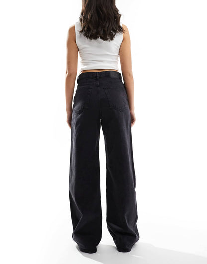 High Rise Wide Leg Jean