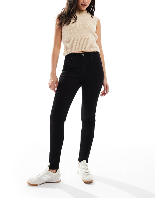 Medium Rise Skinny Jeans