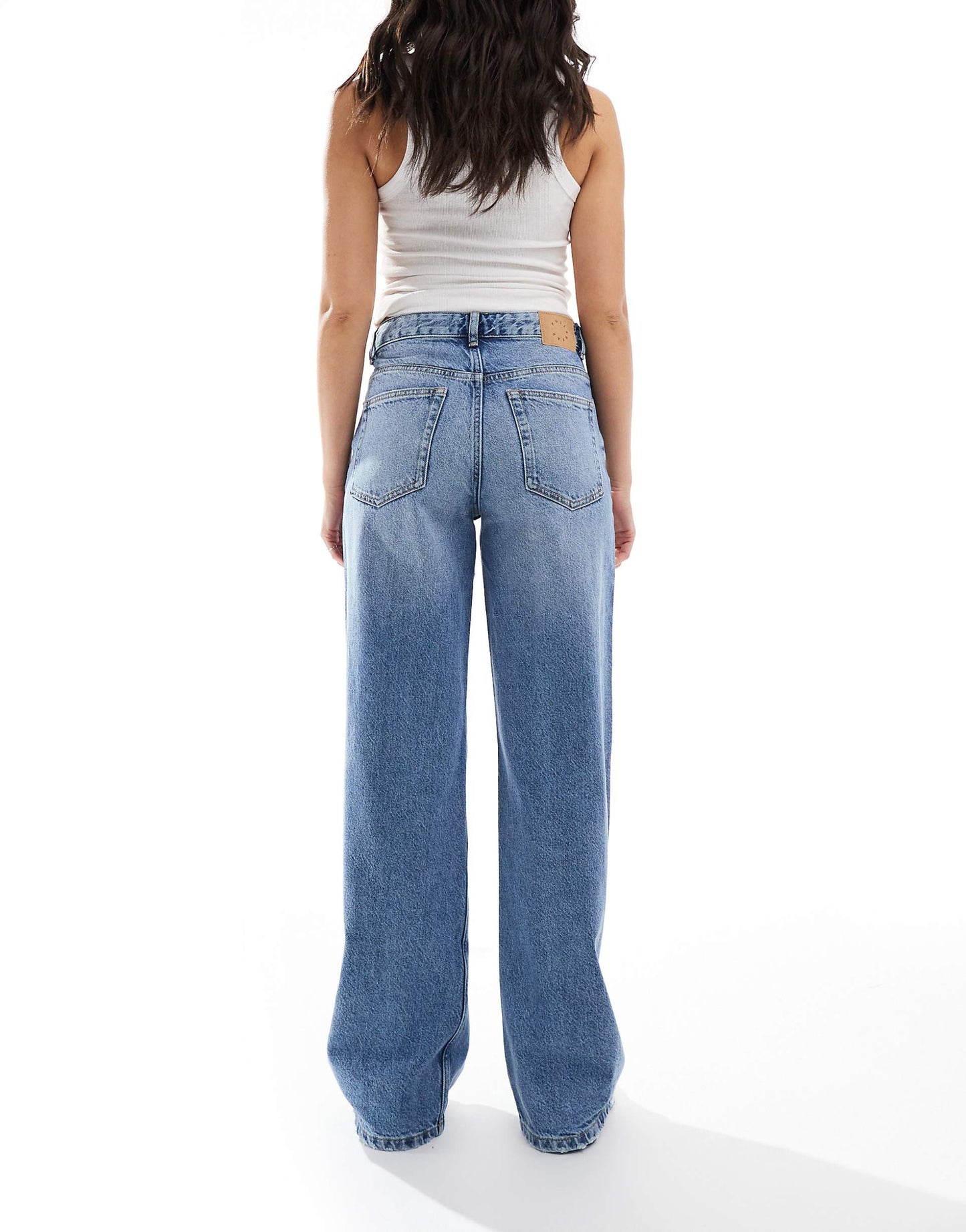 High Rise Wide Leg Jean