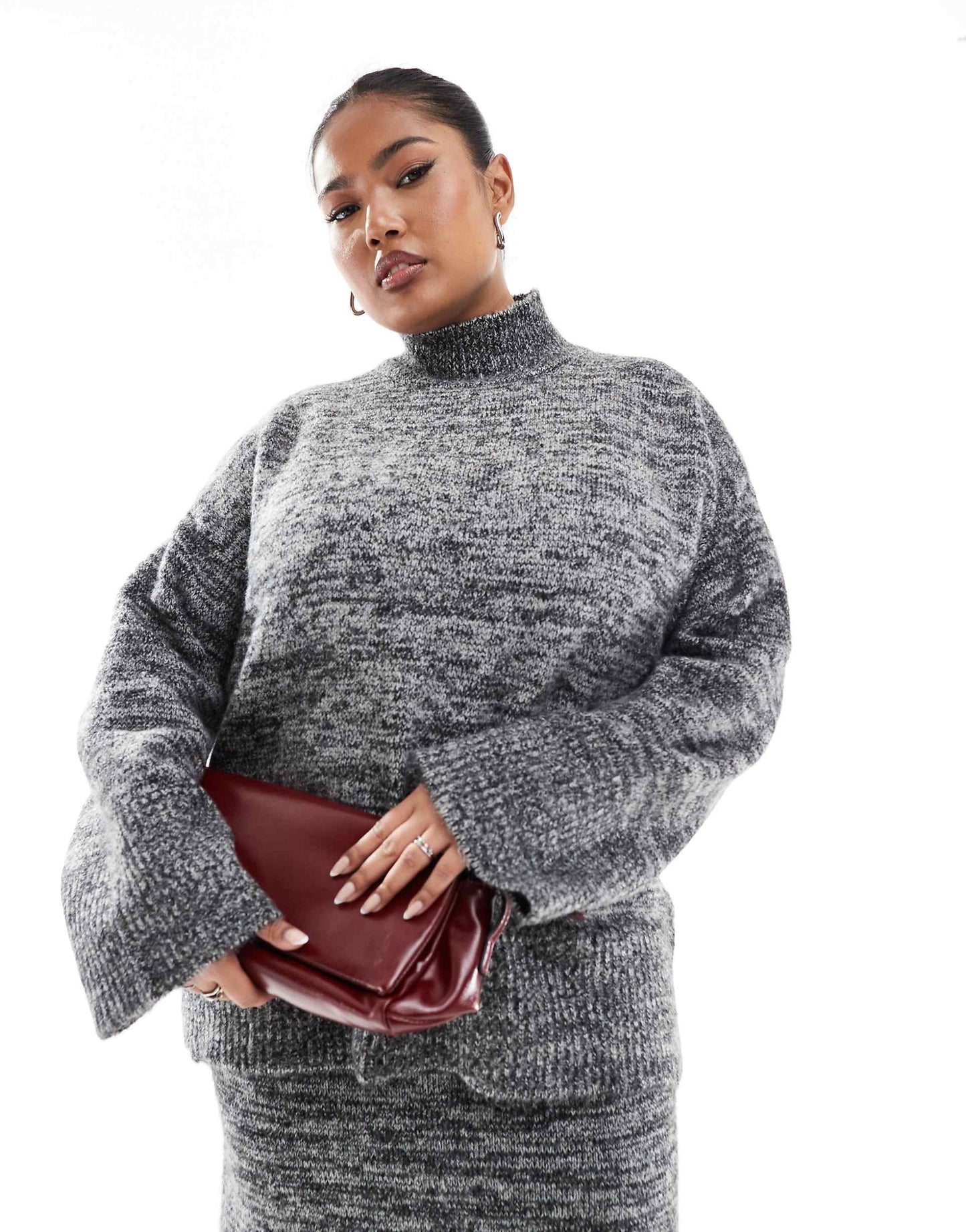 Curve Oversized Rollneck Jumper Co-Ord