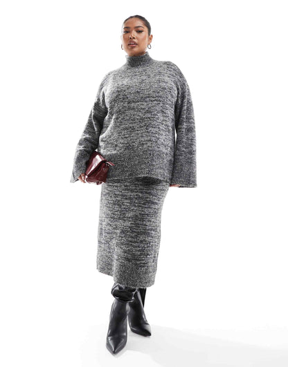 Curve Oversized Rollneck Jumper Co-Ord