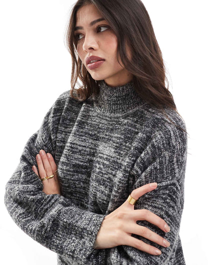 Oversized Rollneck Jumper Co-Ord