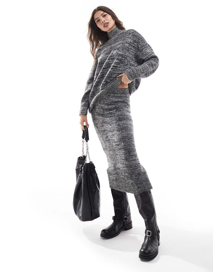Oversized Rollneck Jumper Co-Ord