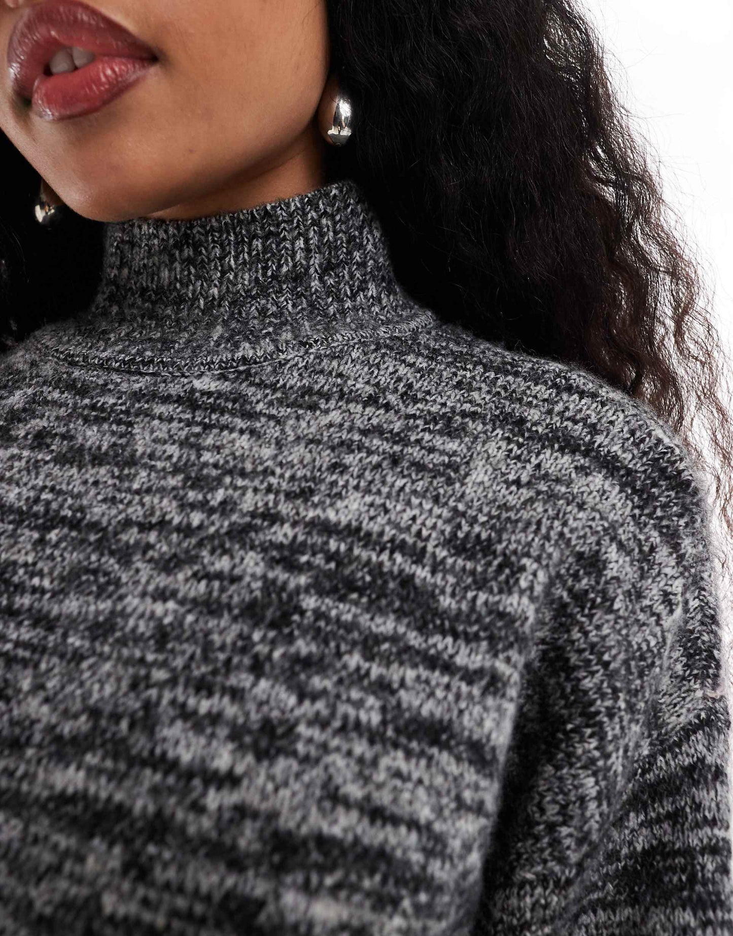 Petite Oversized Rollneck Jumper Co-Ord