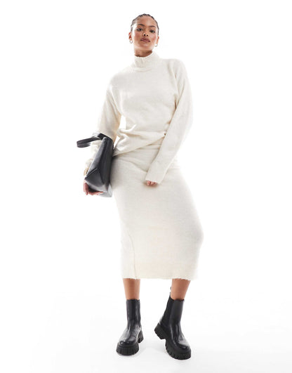 Tall Oversized Rollneck Jumper Co-Ord