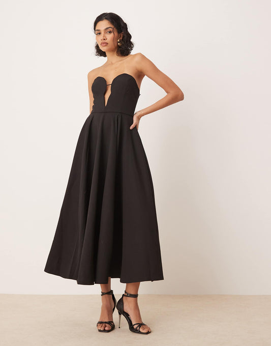 Bandeau Premium Maxi Prom Dress